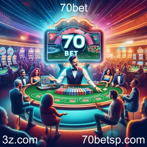 A Experiência Imersiva dos Jogos Ao Vivo em 70bet